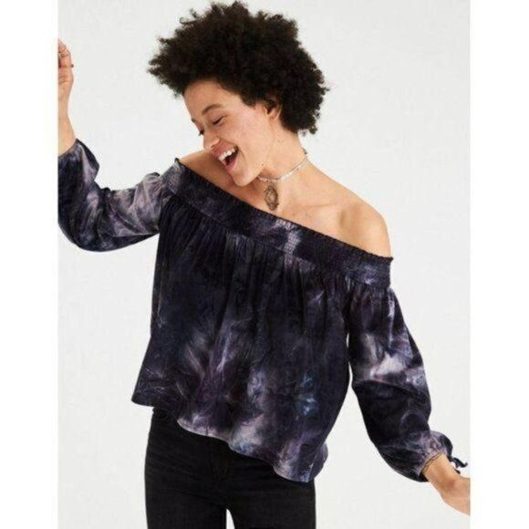 American Eagle Off the Shoulder Top sz S - Picture 1 of 7